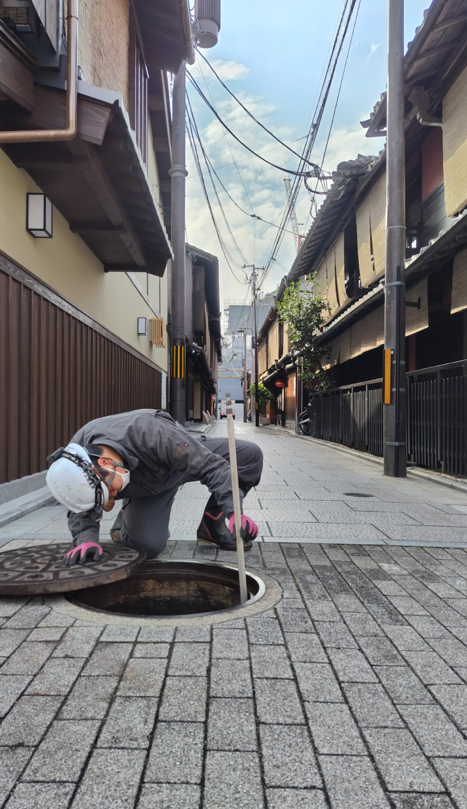 専用カメラによる管内調査